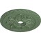 Ekena Millwork Bordeaux Deluxe Ceiling Medallion (Fits Canopies up to 4"), 23 5/8"OD x 3"ID x 2"P, Athenian Green CM23BOAGF - alternate 2